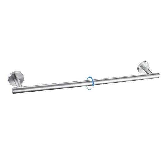 24" Towel Bar for Bathroom Kitchen Hand Towel Brushed Nickel 304 SS Wall Mount - Picture 1 of 4